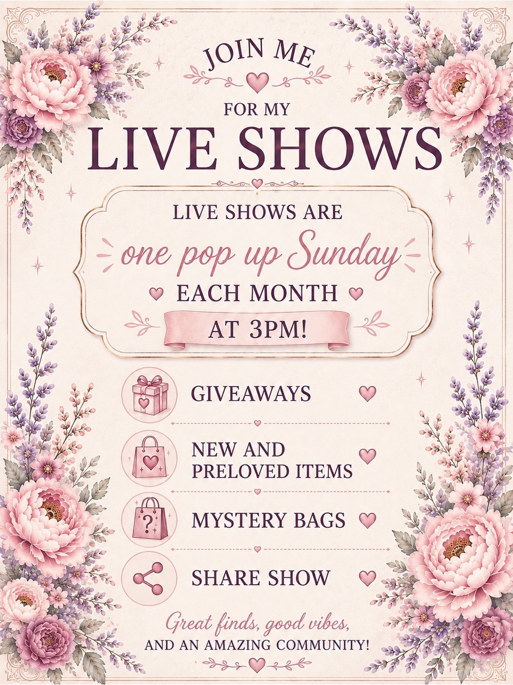 Live Show Flyer - Picture 3 of 8